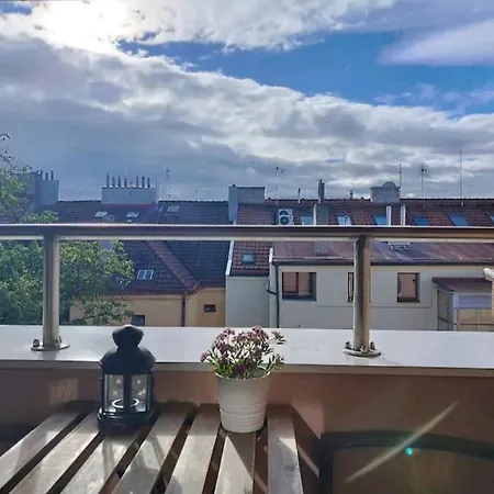 Cozy Rooftop With Balcony شقة *